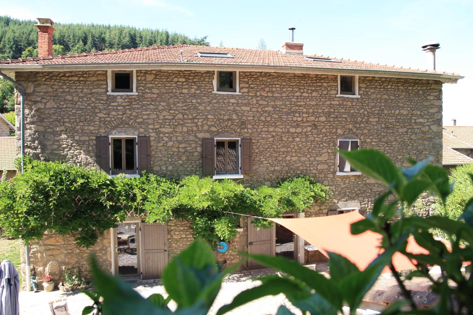 Bed and Breakfast Un Jardin Secret Yzeron Exteriér fotografie